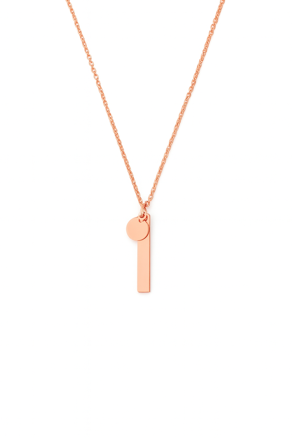 Necklace "Minimal Tag"