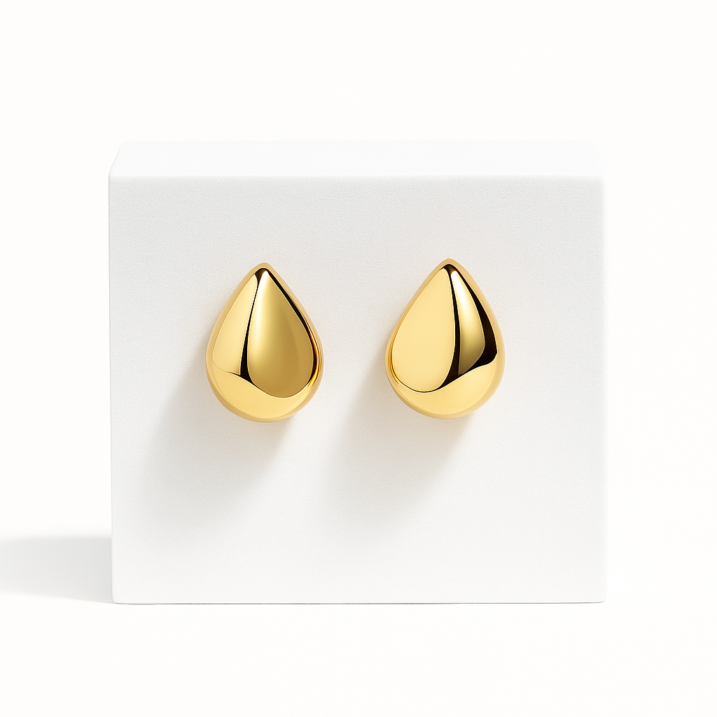 Earrings "Drop of Light"