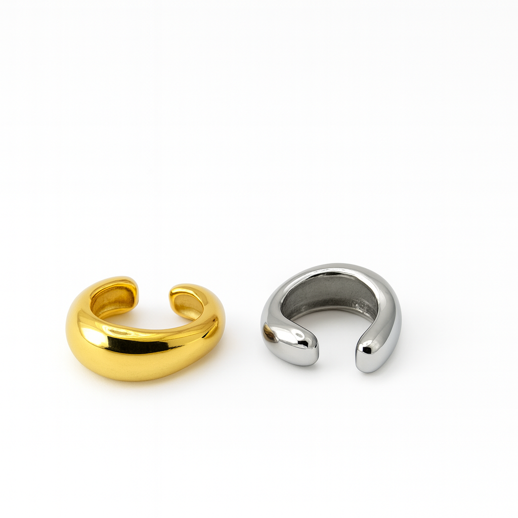 Melted Curve Ear Cuff