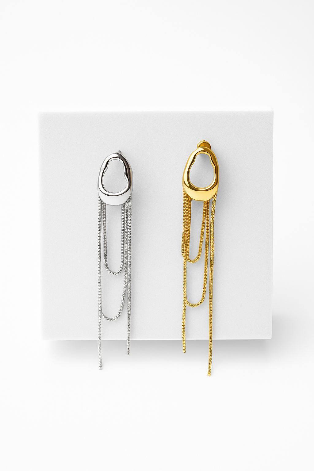 Earrings "Cascade Flow"