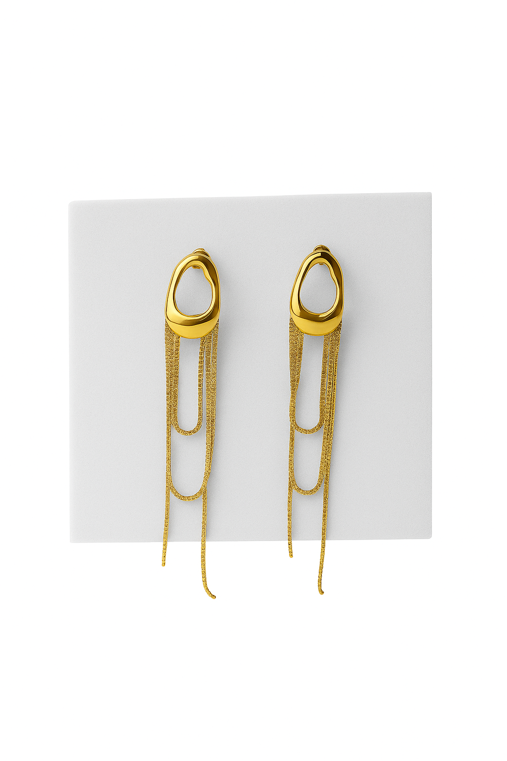 Earrings "Cascade Flow"