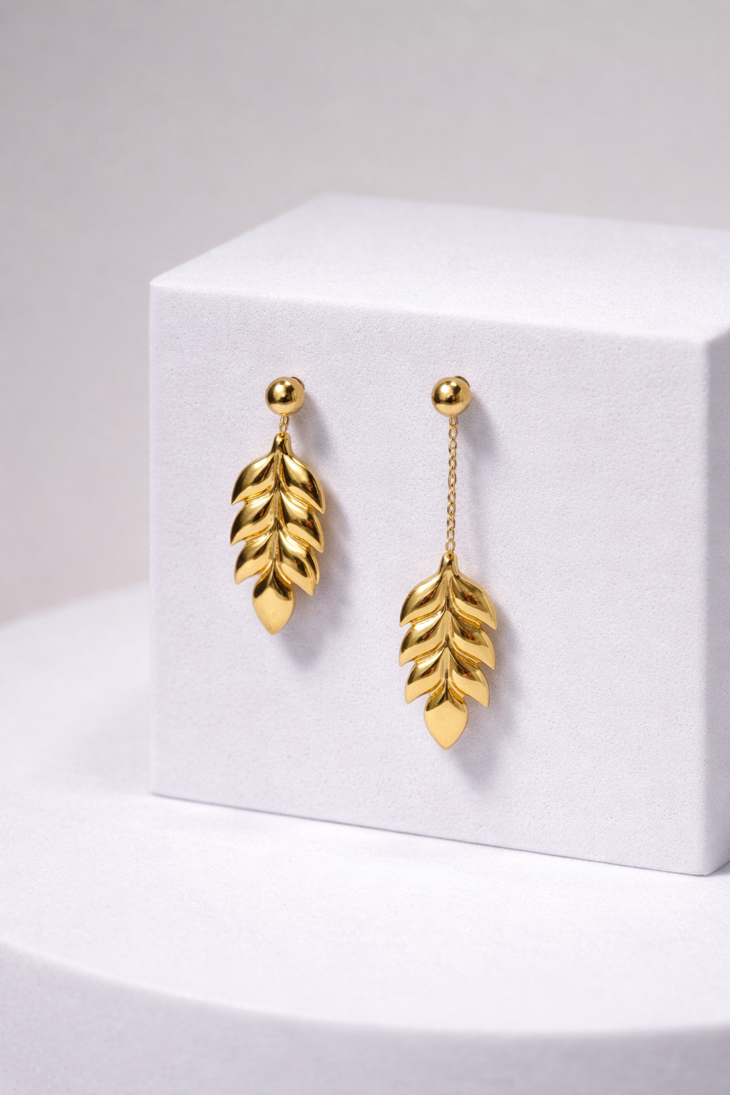 Earrings "Spikelet"