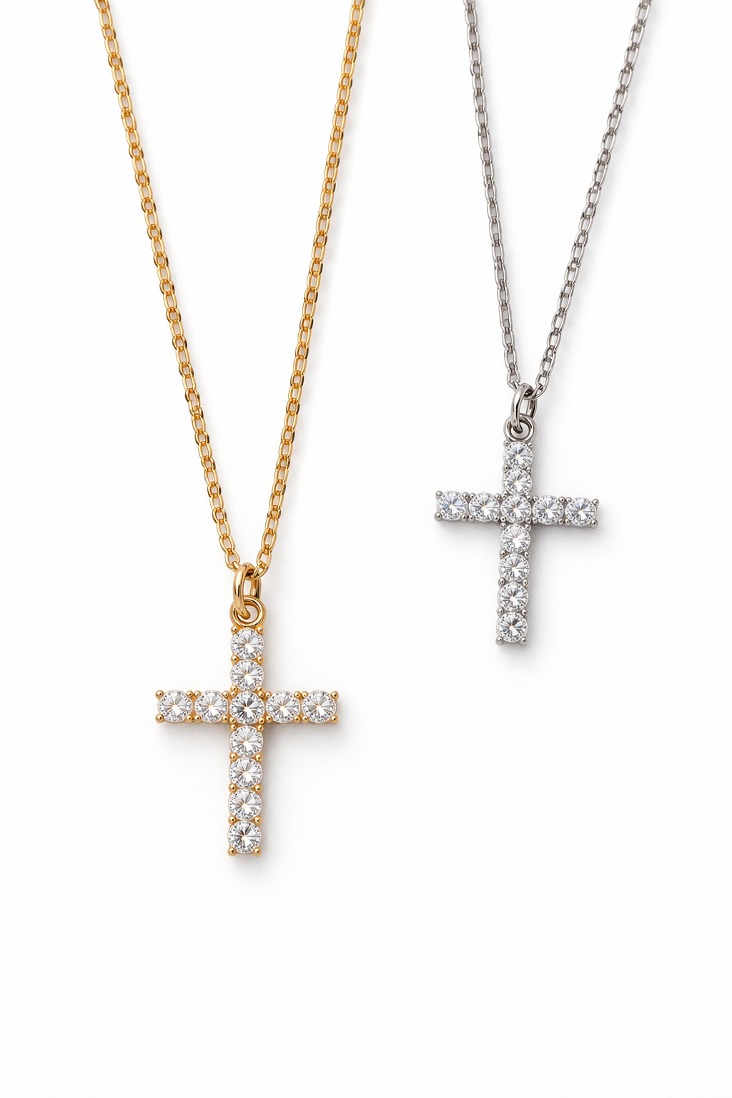 Necklace "Mini Cross"