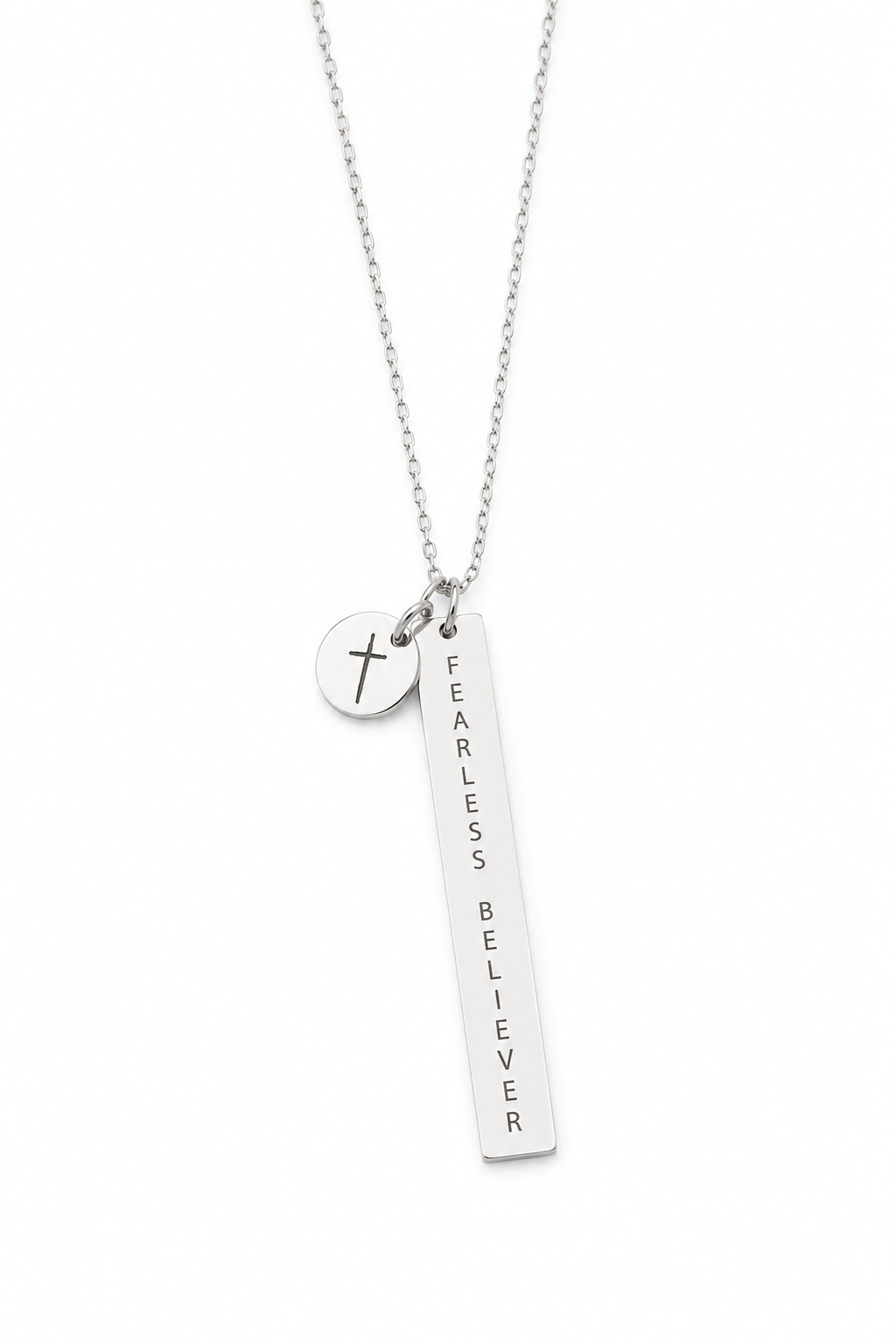 Necklace "Fearless believer"