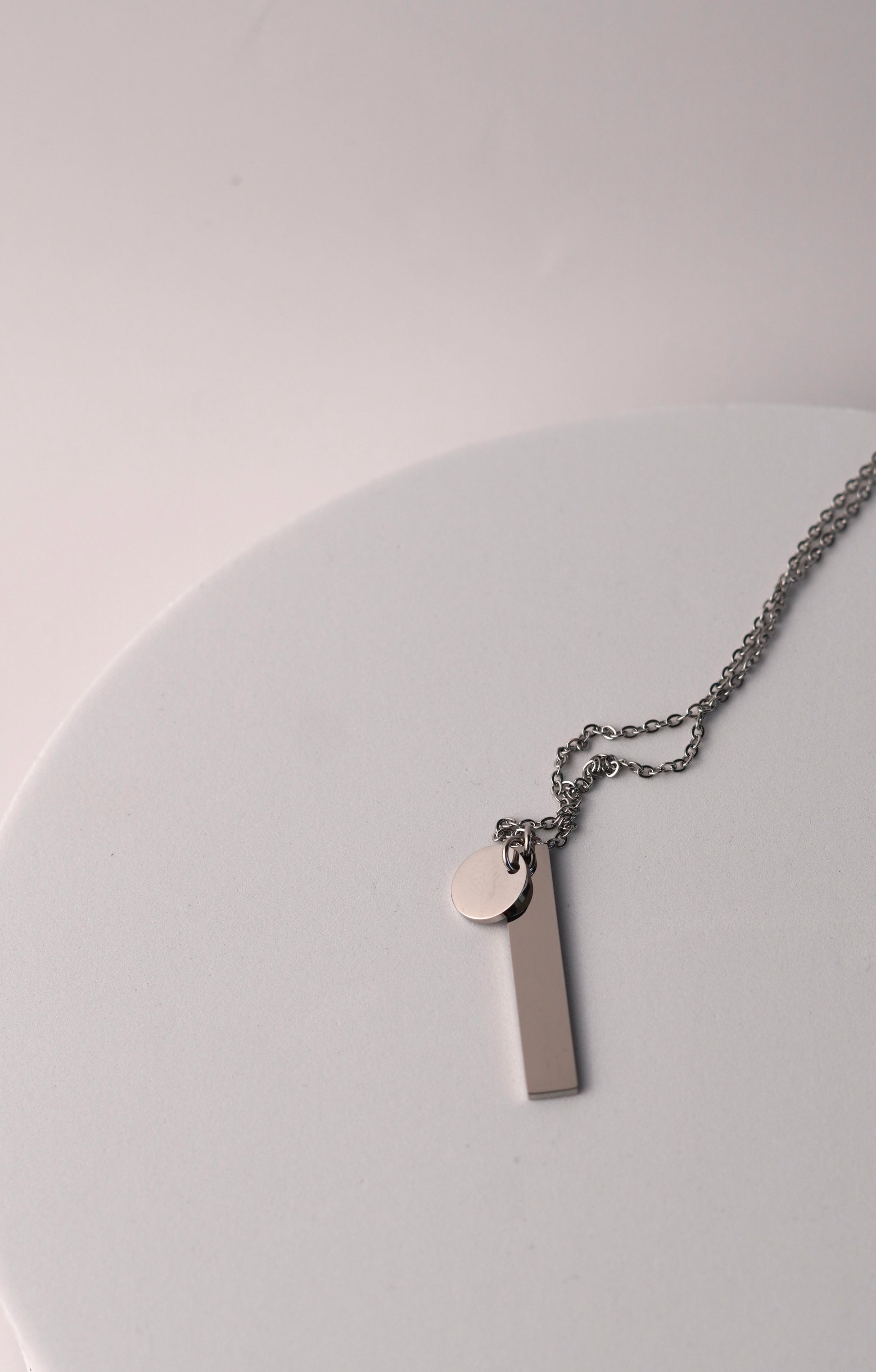 Necklace "Minimal Tag"