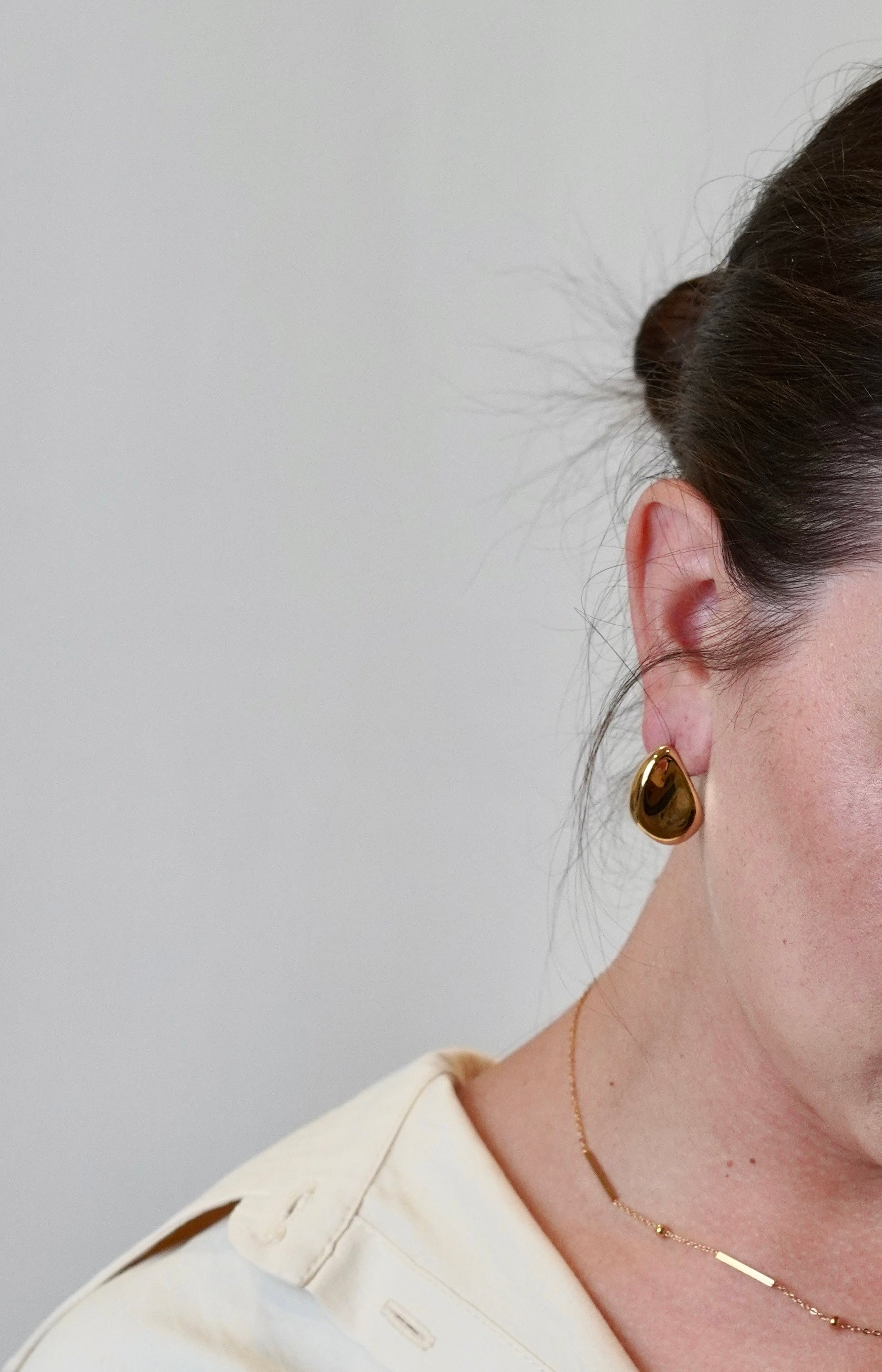 Earrings "Drop of Light"