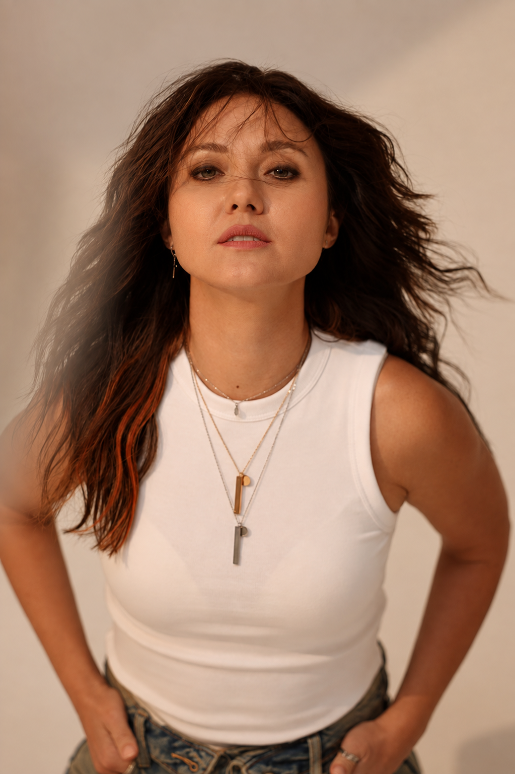Necklace "Born to worship"