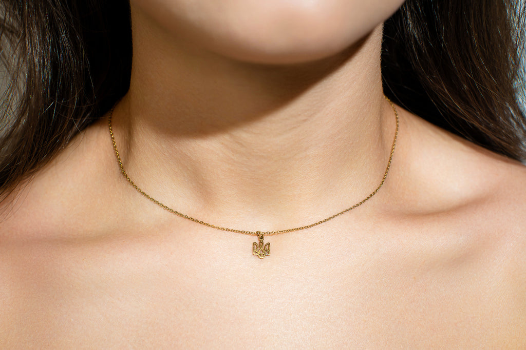 Necklace "Tryzub"